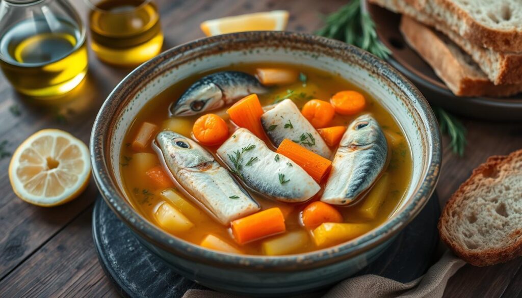 Greek fish soup