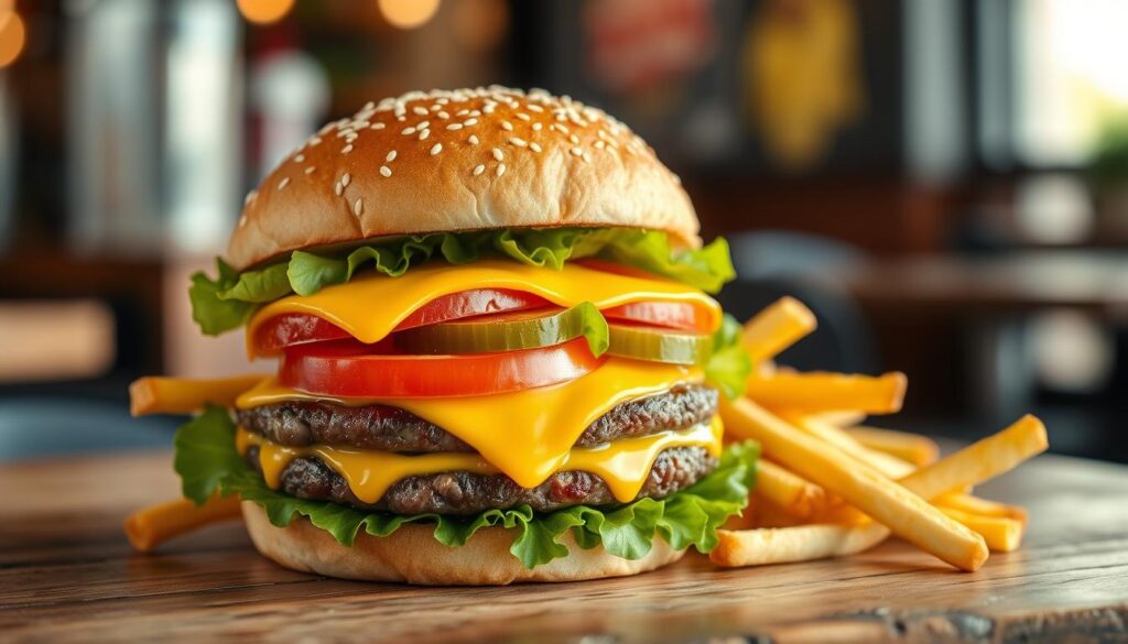 classic cheeseburger