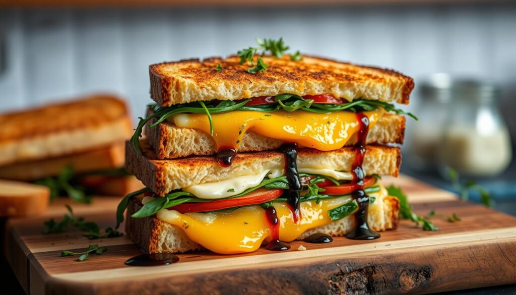 gourmet grilled cheese