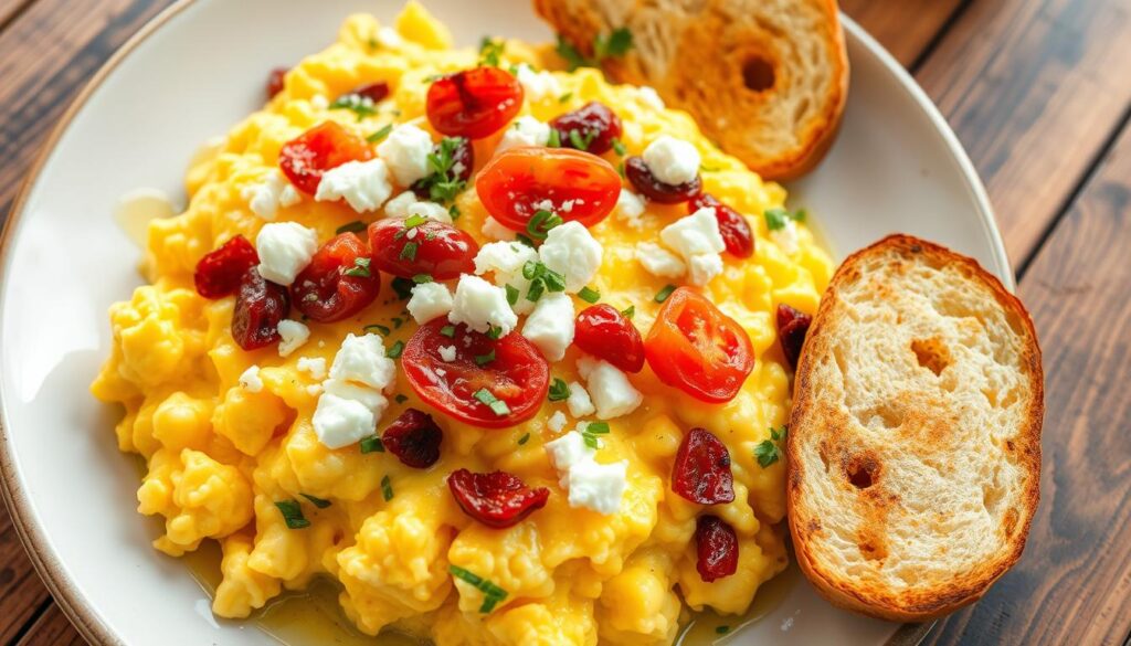 gourmet scrambled eggs