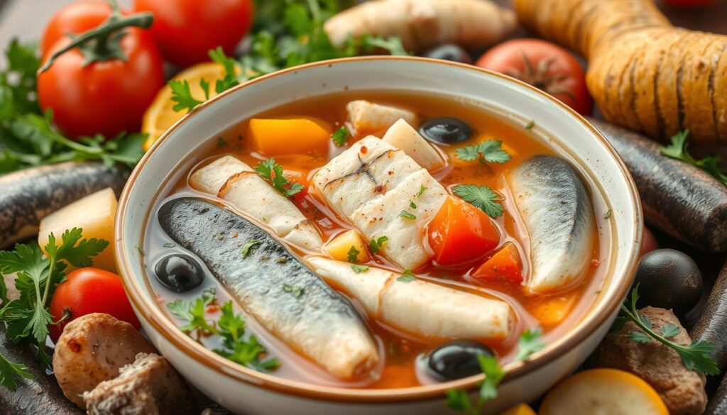 health benefits of Greek fish soup